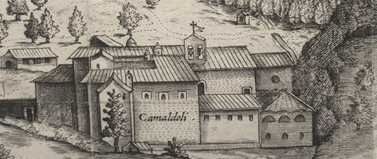 Camaldoli - Alter Stich vom Kloster